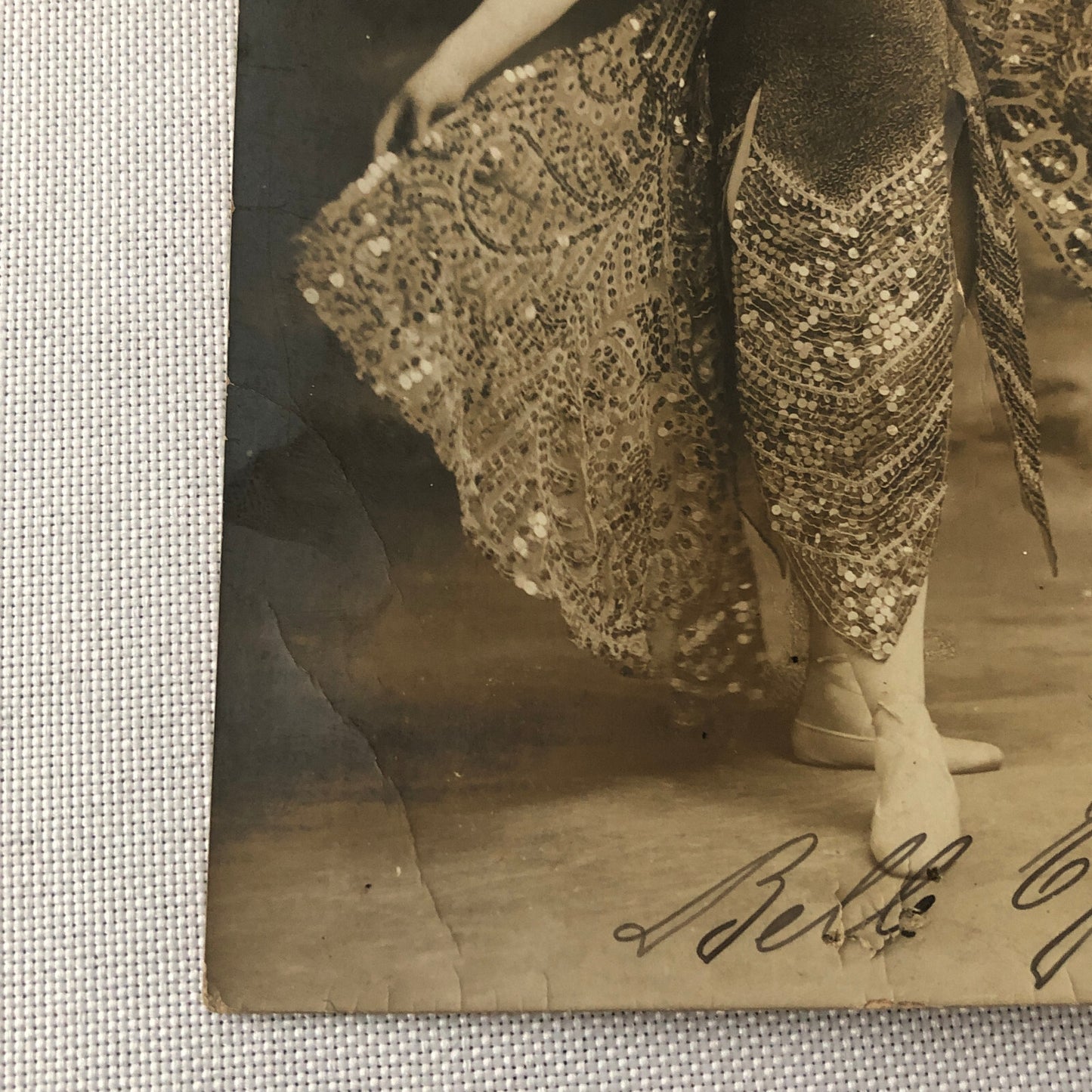 Circus Performer Dancer Dancing Real Photo Postcard Post Card RPPC Vintage