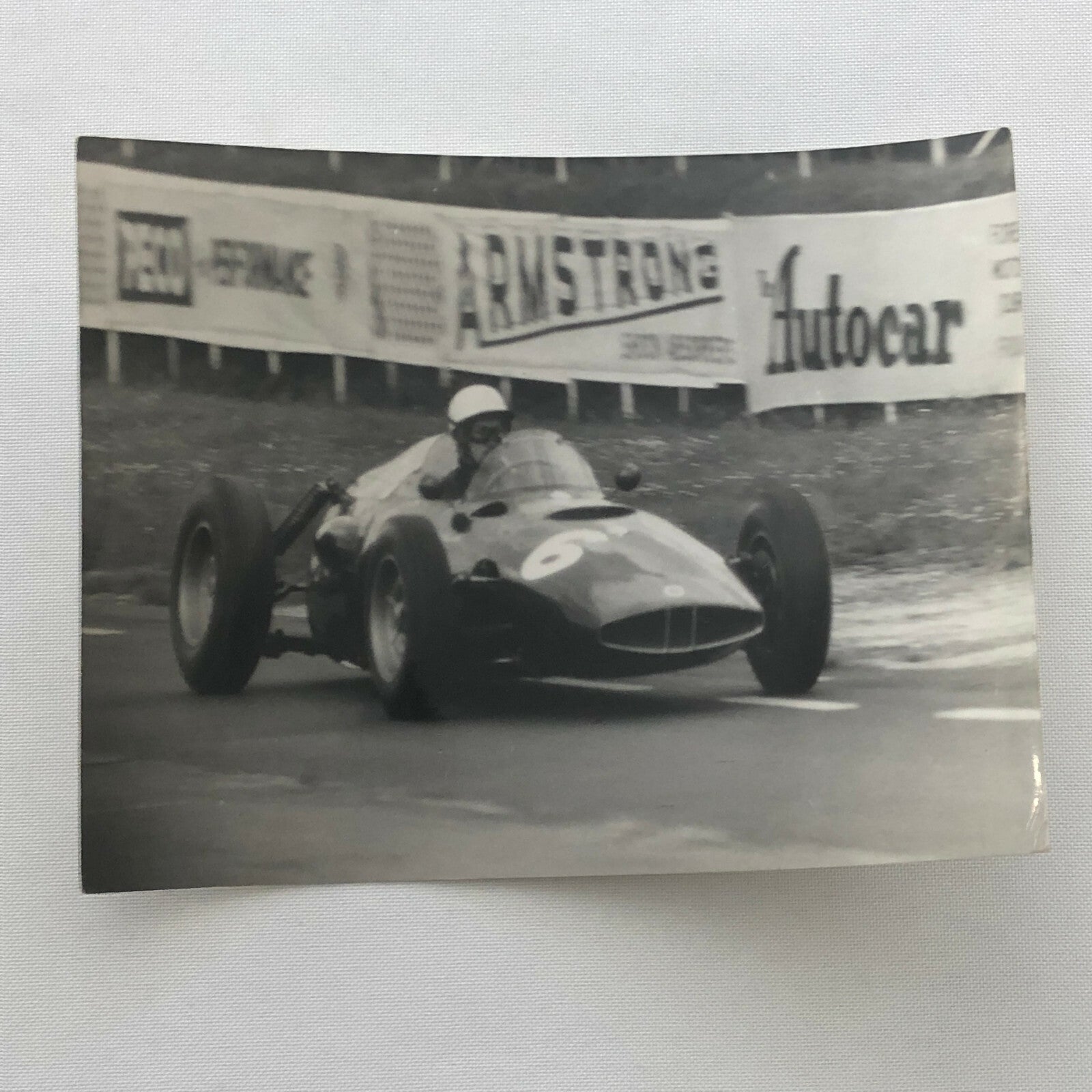 Vintage Racing Car Photo Photograph Print - Grand Prix ? 