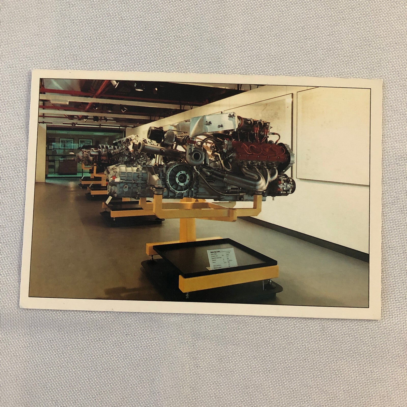 Ferrari Car Museum Exhibit Postcard Post Card Lot of 5