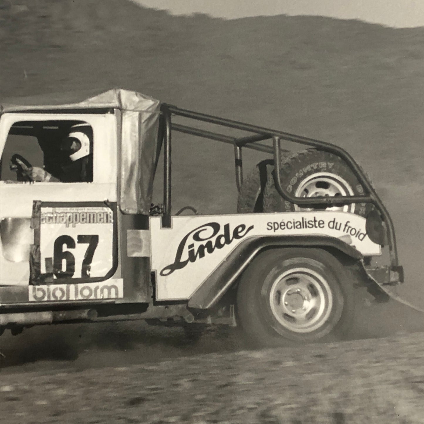 1980 Transafrica Rally Rallye Photo Photograph DPPI Jeep Truck Africa