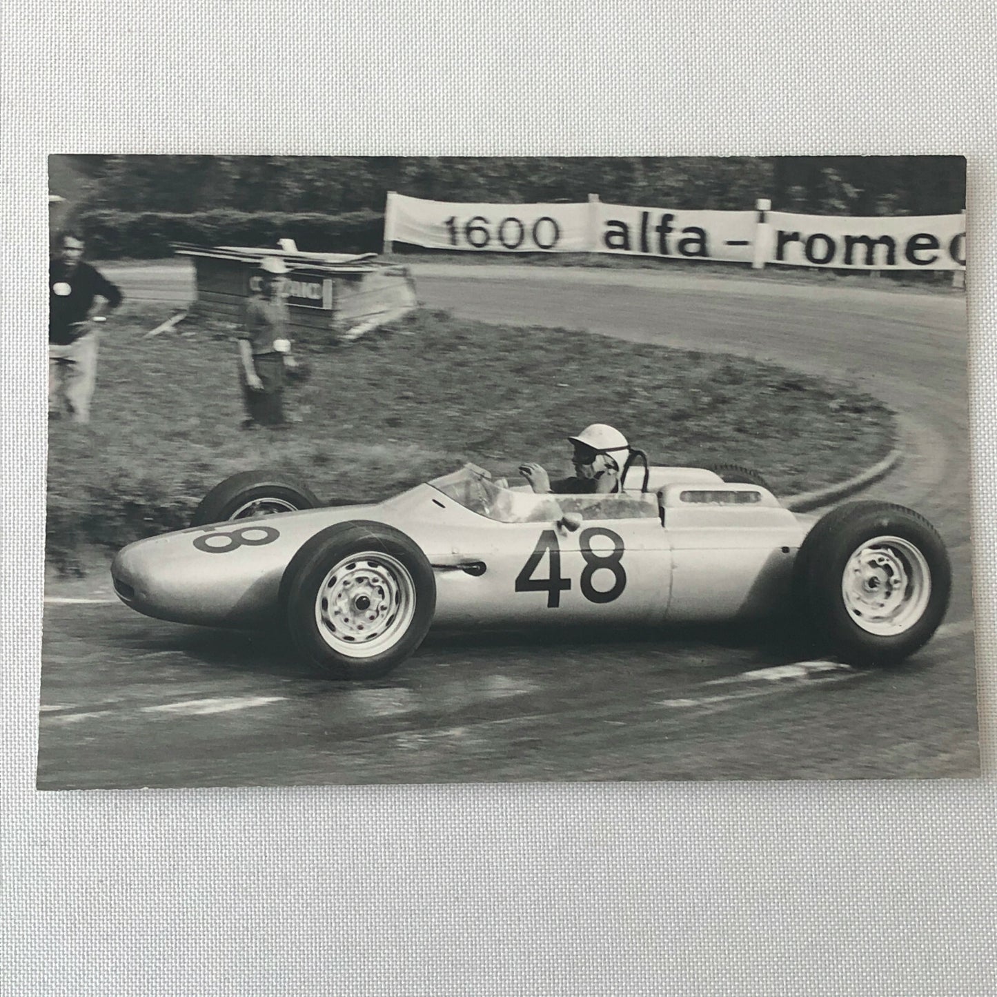 1962 Joakim Bonnier Porsche Racing Car Photo Photograph 