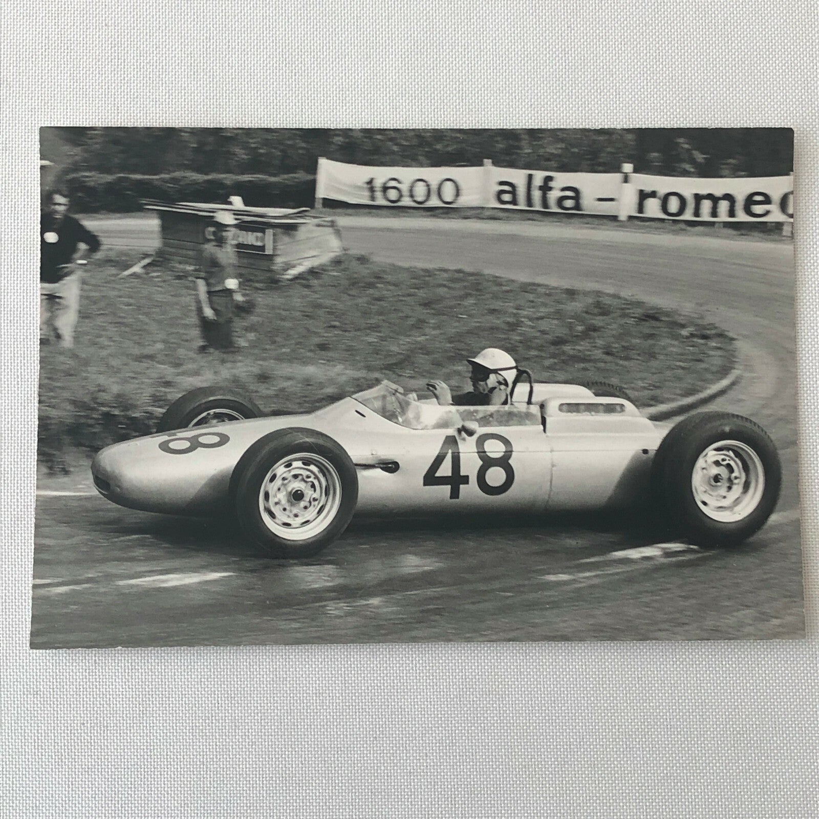 1962 Joakim Bonnier Porsche Racing Car Photo Photograph 