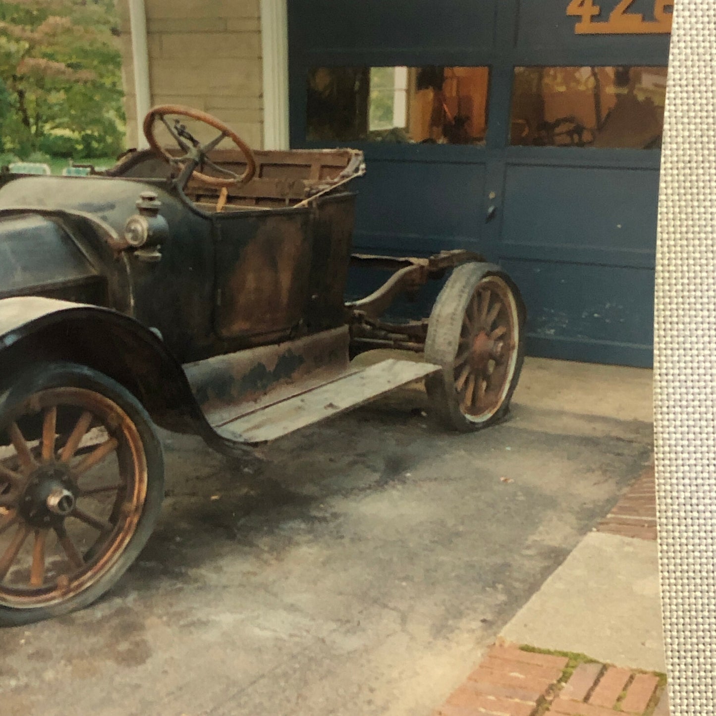 Vintage 1914 Buick Model B25 Barn Find Car Photo Photograph Print Lot of 3