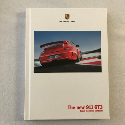Porsche 911 GT3 Sales Brochure Catalog Presentation Box 2009