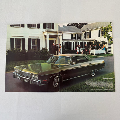 1973 Plymouth Fury Sales Brochure Catalog Gran Fury Coupe Sedan Fury III II I