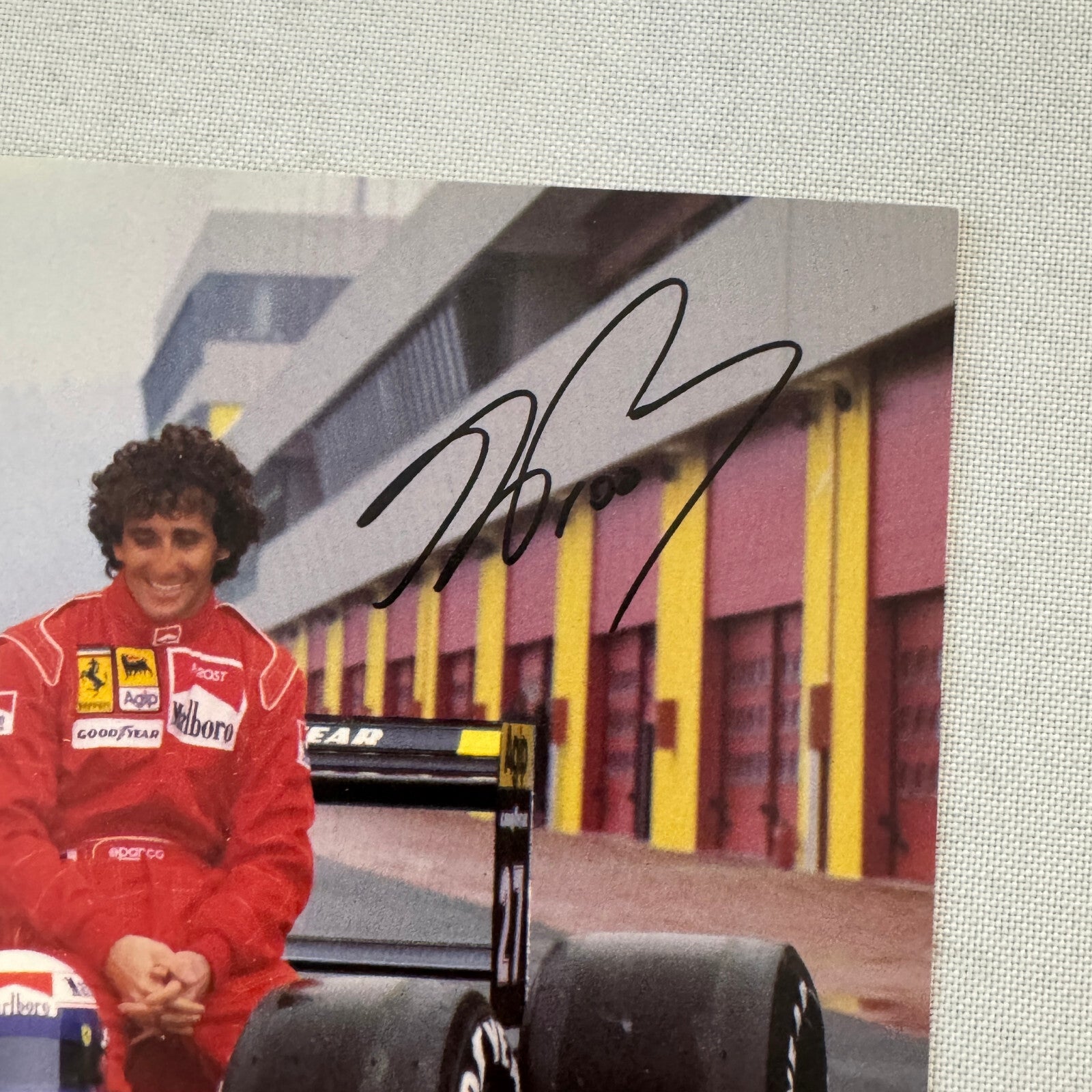 Ferrari 642 F1 Formula One Racing Card Alain Prost Jean Alesi Drivers