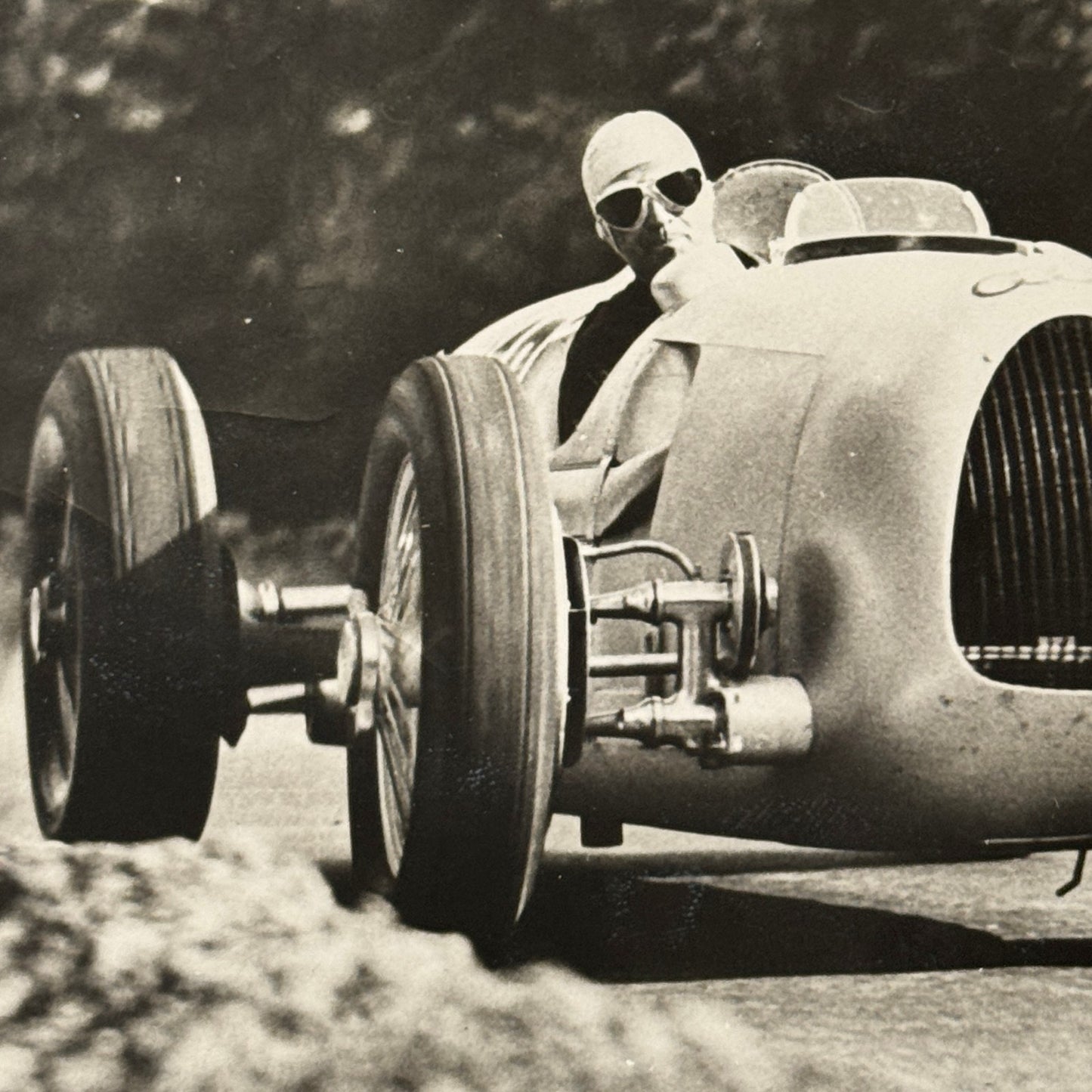 Bernd Rosemeyer Auto Union Porsche Type 22 Racing Car Photo Photograph Werkfoto