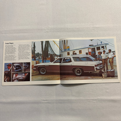1976 Buick Car Sales Brochure Catalog Regal Century LeSabre Estate Wagon Riviera