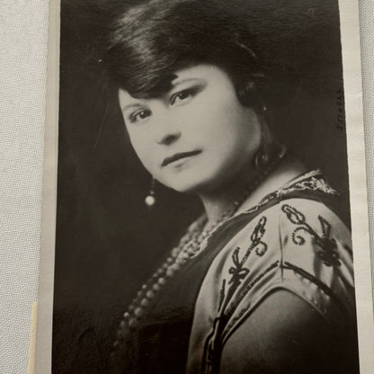Mexican Secretary to the President Cholita Gonzalez Press Photo 1924 Photograph