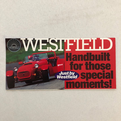 Westfield Kit Car Sports Cars Sales Brochure Catalog SEiGHT 1600 1800