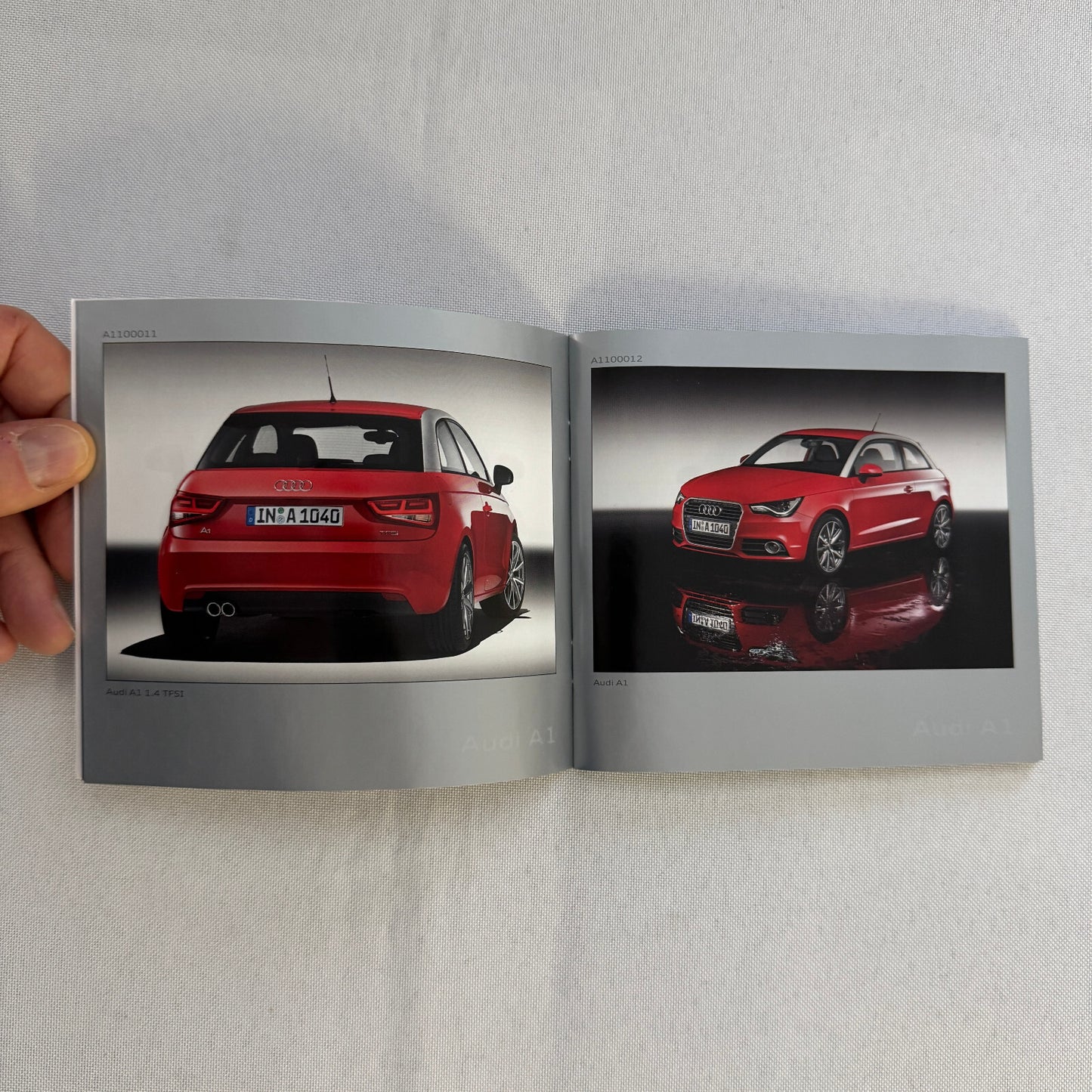 Audi A1 Press Kit Media Brochure Photo CD GERMAN Text
