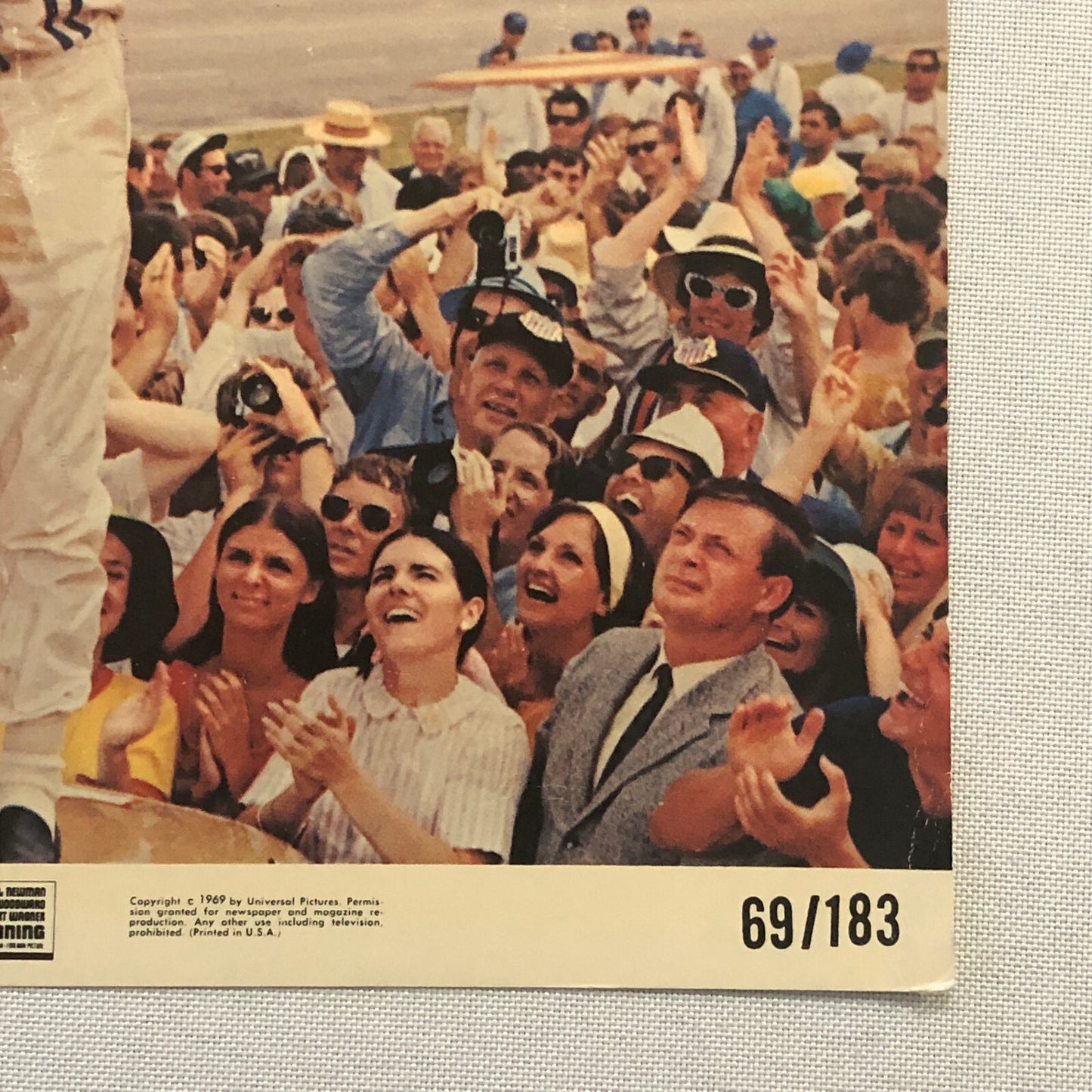 Paul Newman Joanne Woodward Winning Movie Film Lobby Card Mini Poster 1969