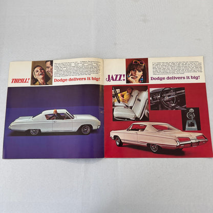 1967 Dodge Car Sales Brochure Catalog Monaco 500 Polara 500 Vintage Canadian
