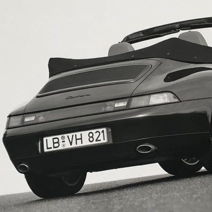 Porsche 911 Carrera Photo Cabriolet Convertible Automobile Photograph Lot of 4