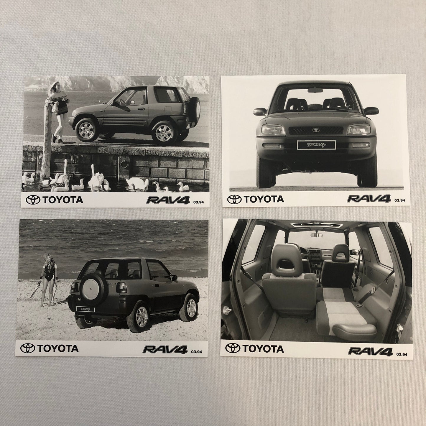 Toyota RAV4 World Premiere Press Kit Brochure with Photos