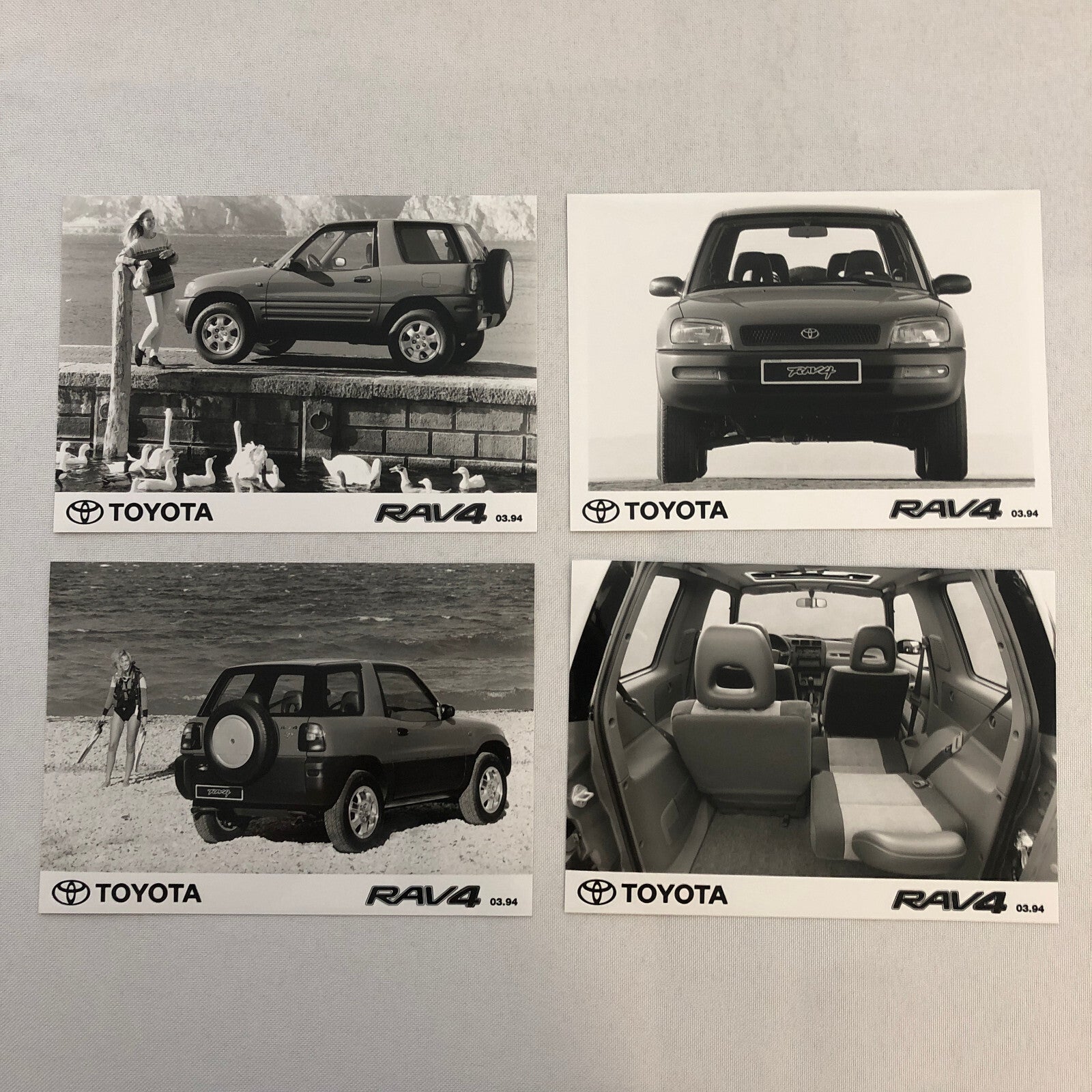 Toyota RAV4 World Premiere Press Kit Brochure with Photos