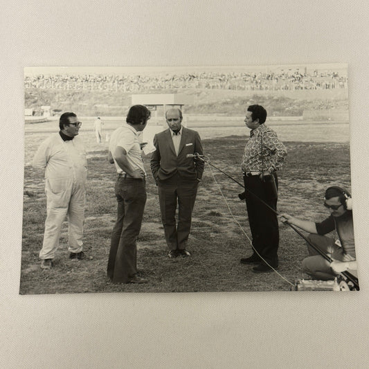 Vintage Racing Photo Juan Manuel Fangio Rome Grand Prix F2 Race Italy Motorsport