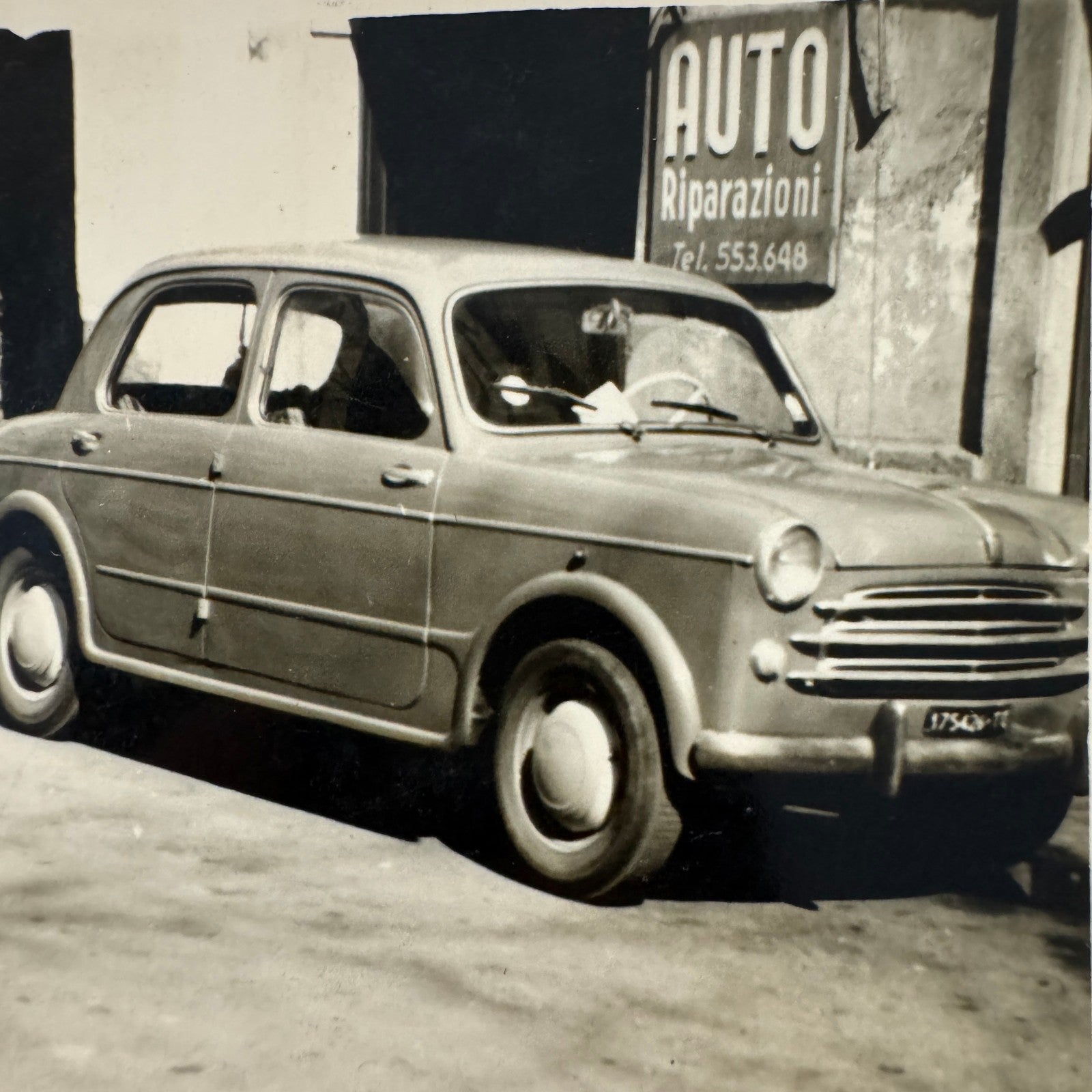 Vintage Photograph Photo Print Car Automobile European
