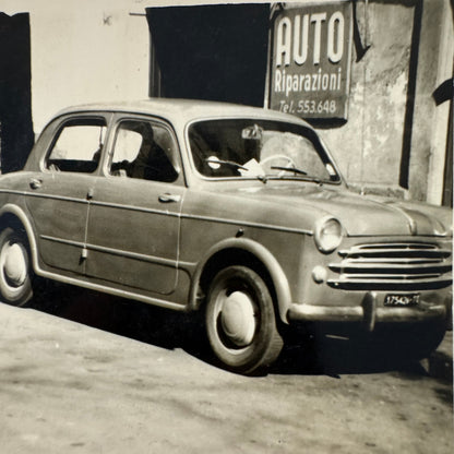 Vintage Photograph Photo Print Car Automobile European