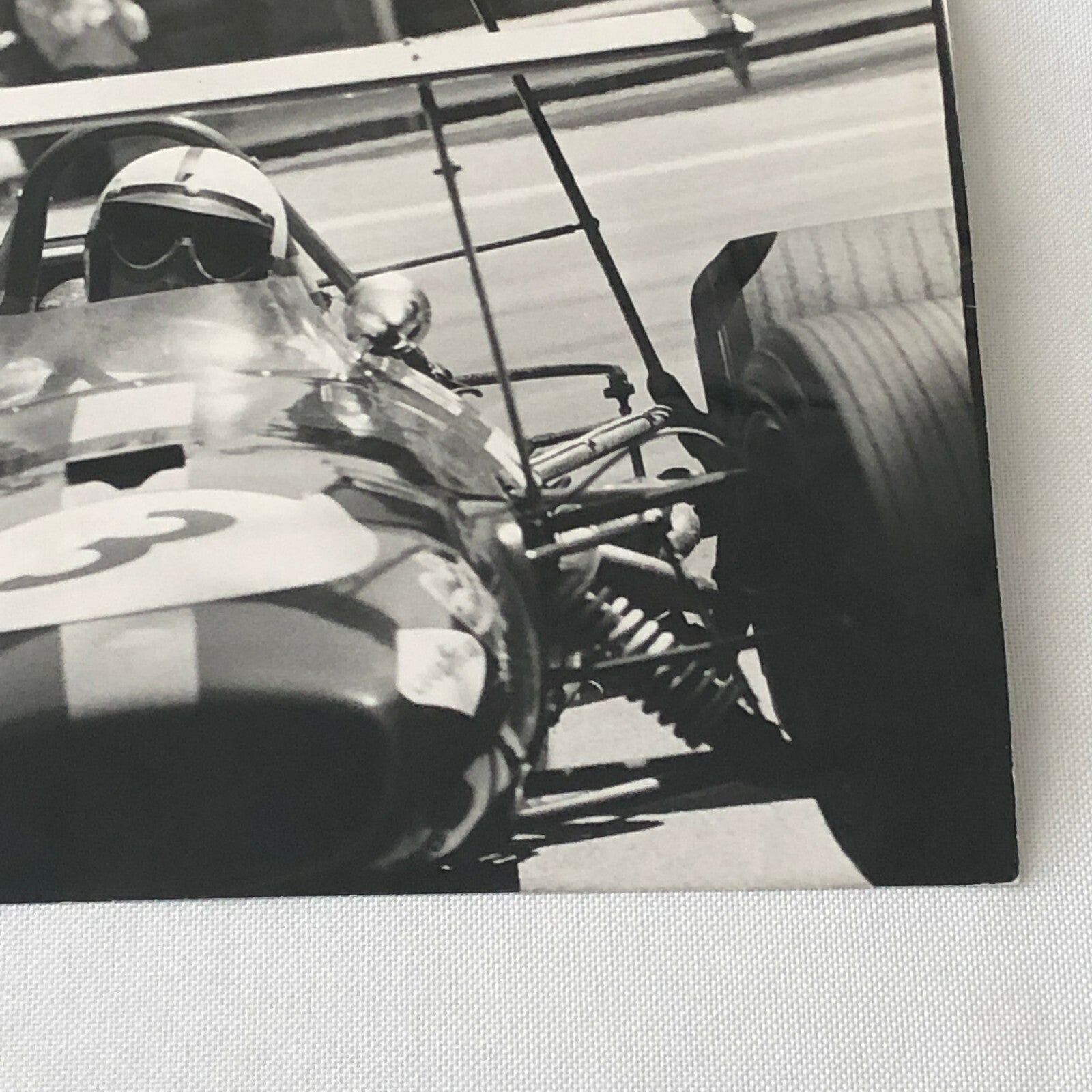 Vintage Racing Photo Photograph Jack Brabham Bernard CAHIER 1969