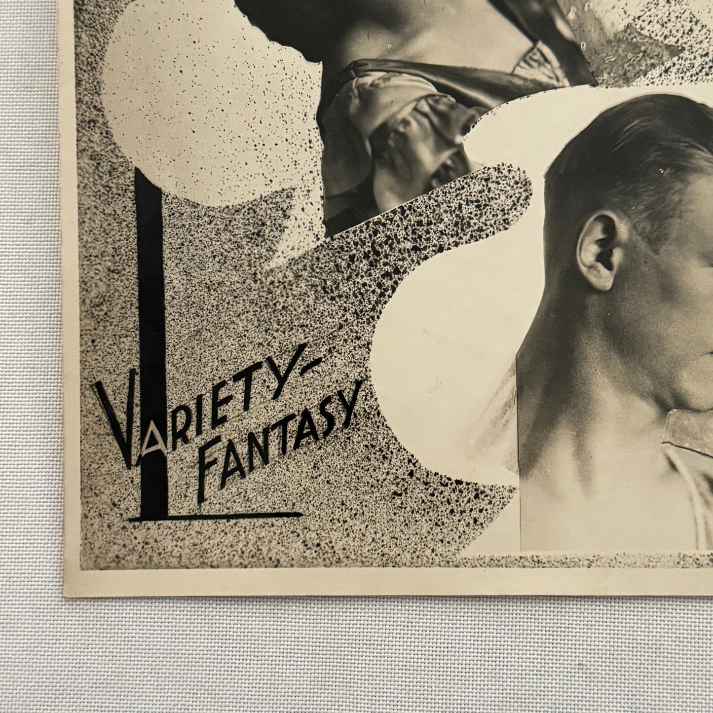 Vintage Circus Acrobat Variety Act Photo Photograph Fransy and Company