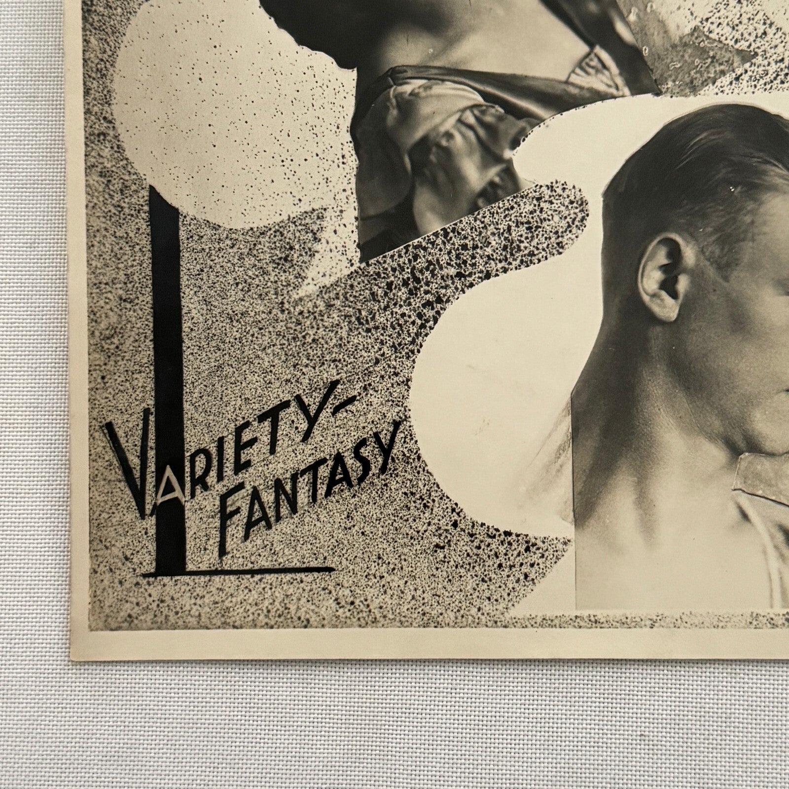 Vintage Circus Acrobat Variety Act Photo Photograph Fransy and Company