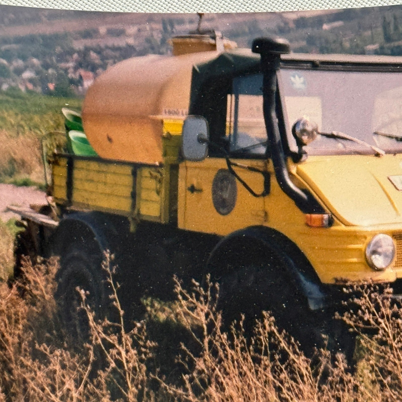 Vintage Mercedes Benz UNIMOG Truck Photo Photograph Print Snapshot