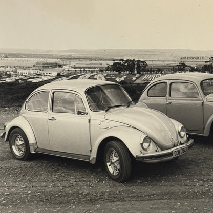 Vintage Volkswagen VW Beetle Bug Photo Photograph Super Beetle with 1949
