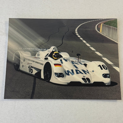 1999 BMW V12 LMR LeMans Racing Press Kit Brochure Photos GERMAN Jenny Holzer Art