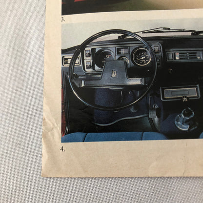 Lada Nova Special Spezial Car Sales Brochure Catalog GERMAN Text European