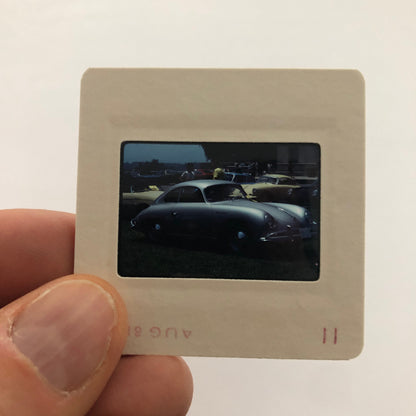 Porsche 356 Coupe Car Show 35mm Photo Slide Vintage 1981