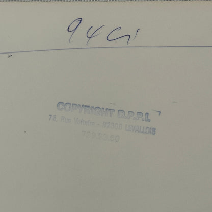 1980 Rallye Monte Carlo Press Photo Photograph DPPI Opel Ascona Rally Car