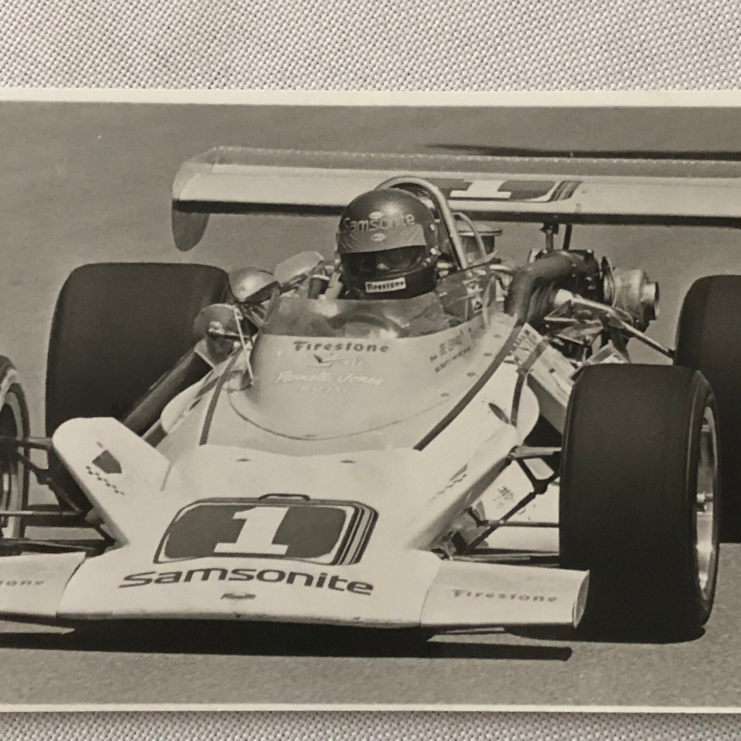 Vintage Indianapolis Indy Racing Car Photo Photograph Print Joe Leonard 1972