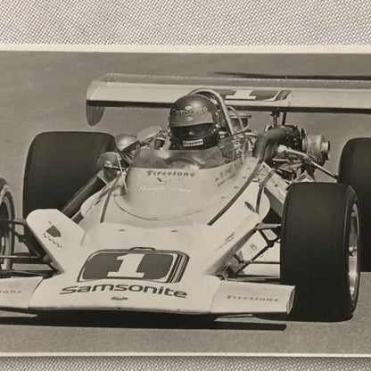 Vintage Indianapolis Indy Racing Car Photo Photograph Print Joe Leonard 1972