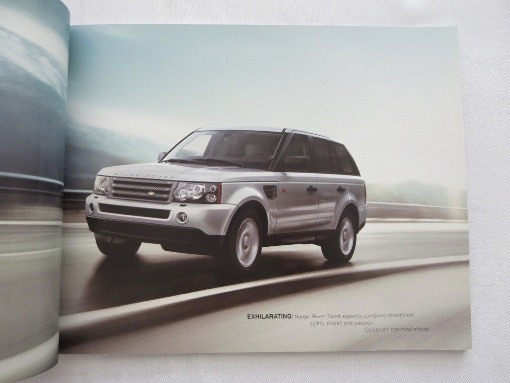 2006 Land Rover Range Rover SPORT Sales Brochure Catalog