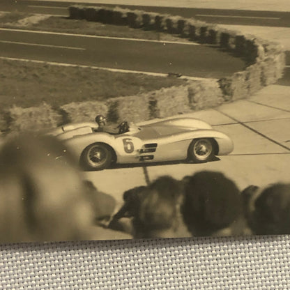 Vintage Racing Photo Photograph Mercedes Benz Car - Tag AL17313