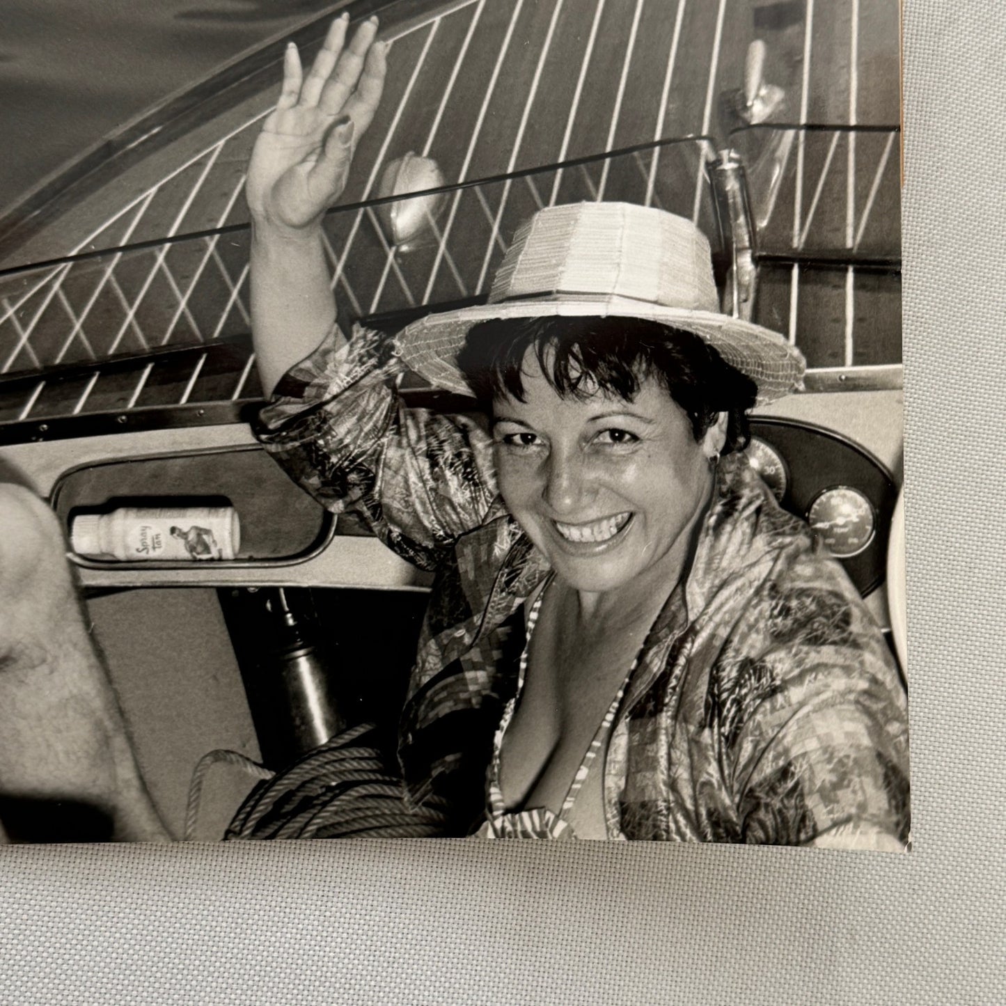 Juan Manuel Fangio Retirement Vacation Holiday Italian Press Photo F1 Racing