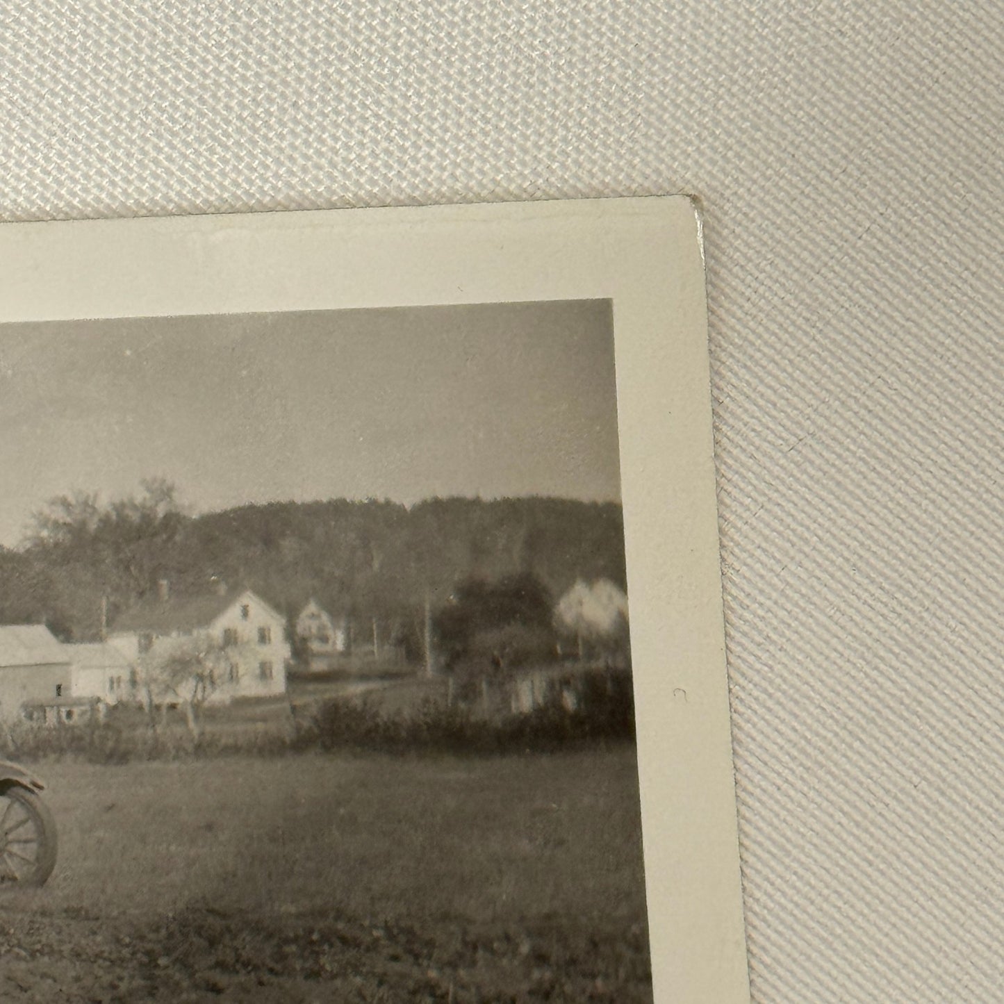 Antique Car Tractor Photo Photograph Print Automobile Farm Plow Snapshot Print