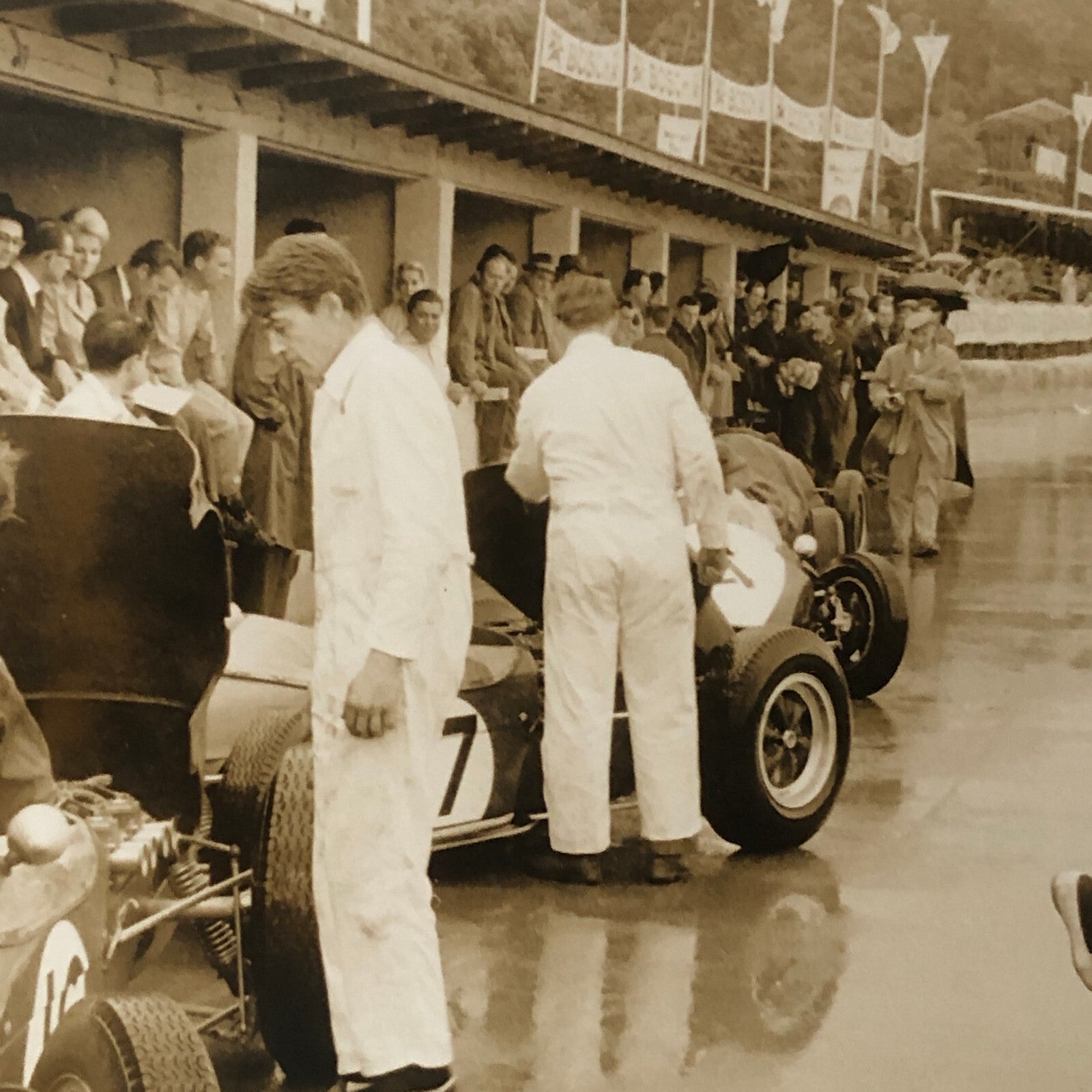 Vintage Solitude Grand Prix Racing Photo Photograph 1960