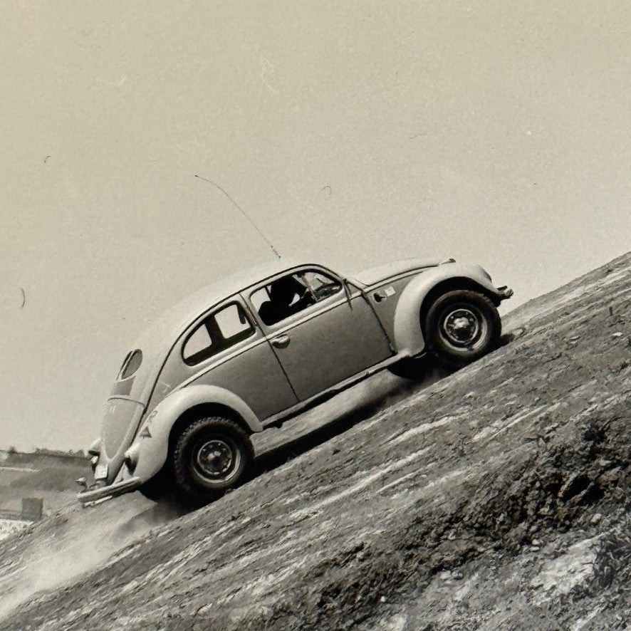 Vintage Volkswagen Beetle Car Photo Photograph Print