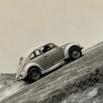 Vintage Volkswagen Beetle Car Photo Photograph Print