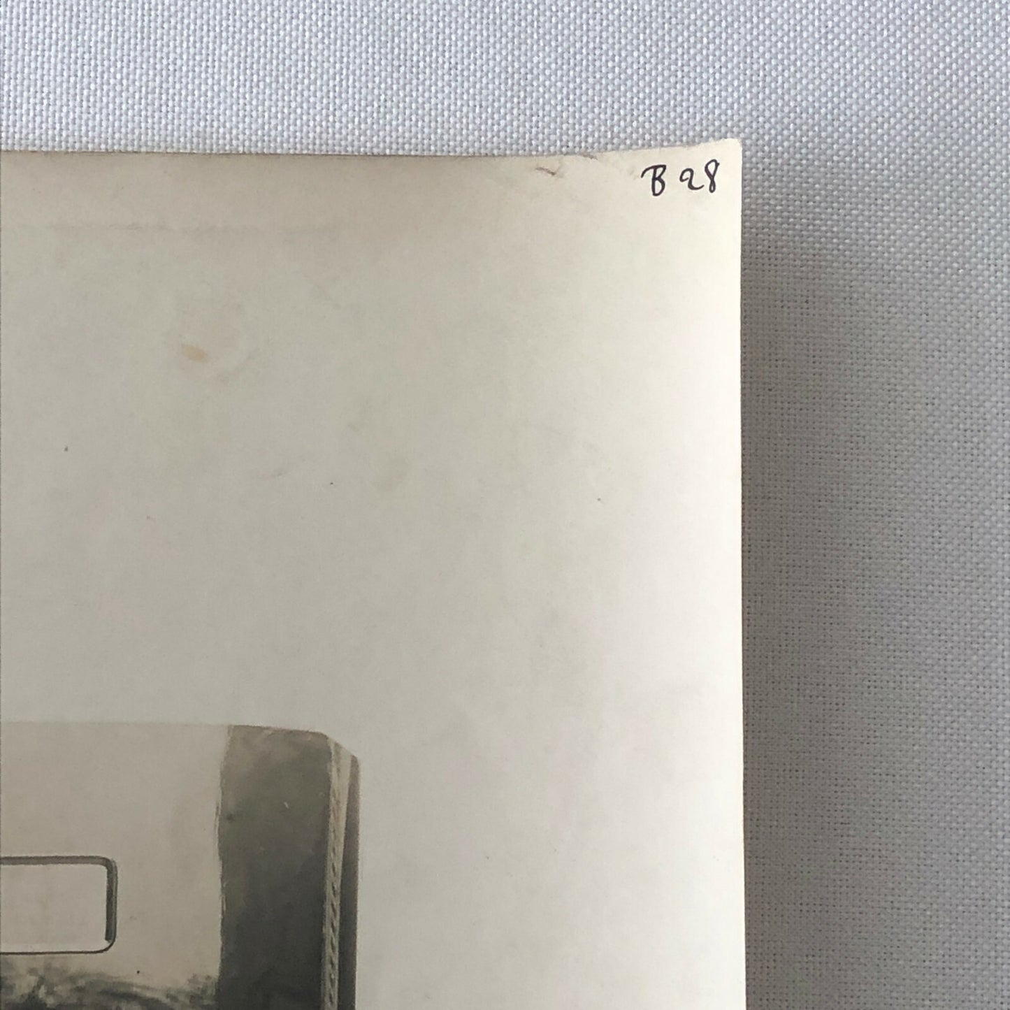 Antique Delahaye Truck Van Photo Photograph with Company Embossed Stamp Vintage 