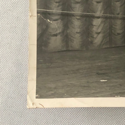 Circus Performer Unicycle Balancing Act Photo Photograph Dam Brothers Vintage