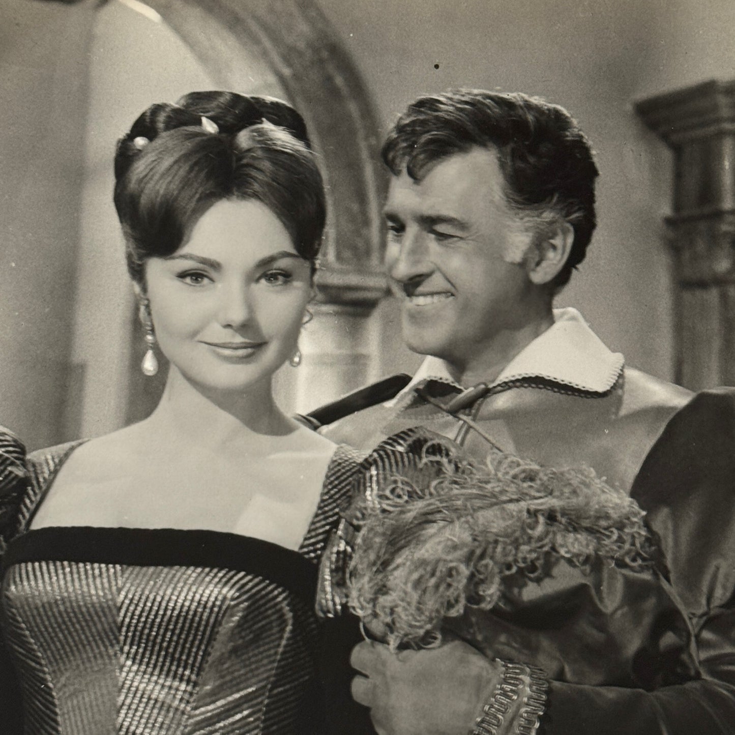 Andrew Granger Slyvia Koscina Actor Actress Movie Still Photo Photograph