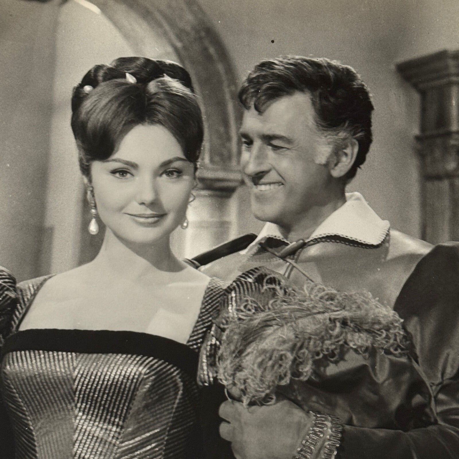 Andrew Granger Slyvia Koscina Actor Actress Movie Still Photo Photograph