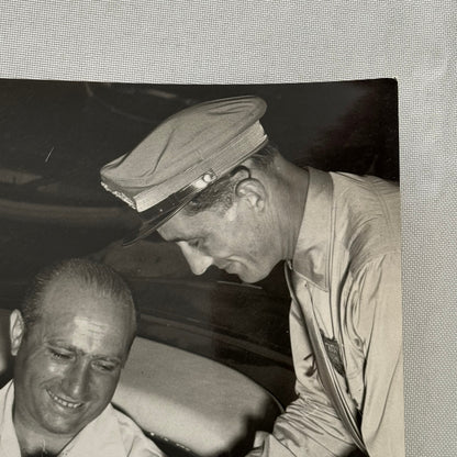 Juan Manuel Fangio Retirement Vacation Holiday Italian Press Photo F1 Racing