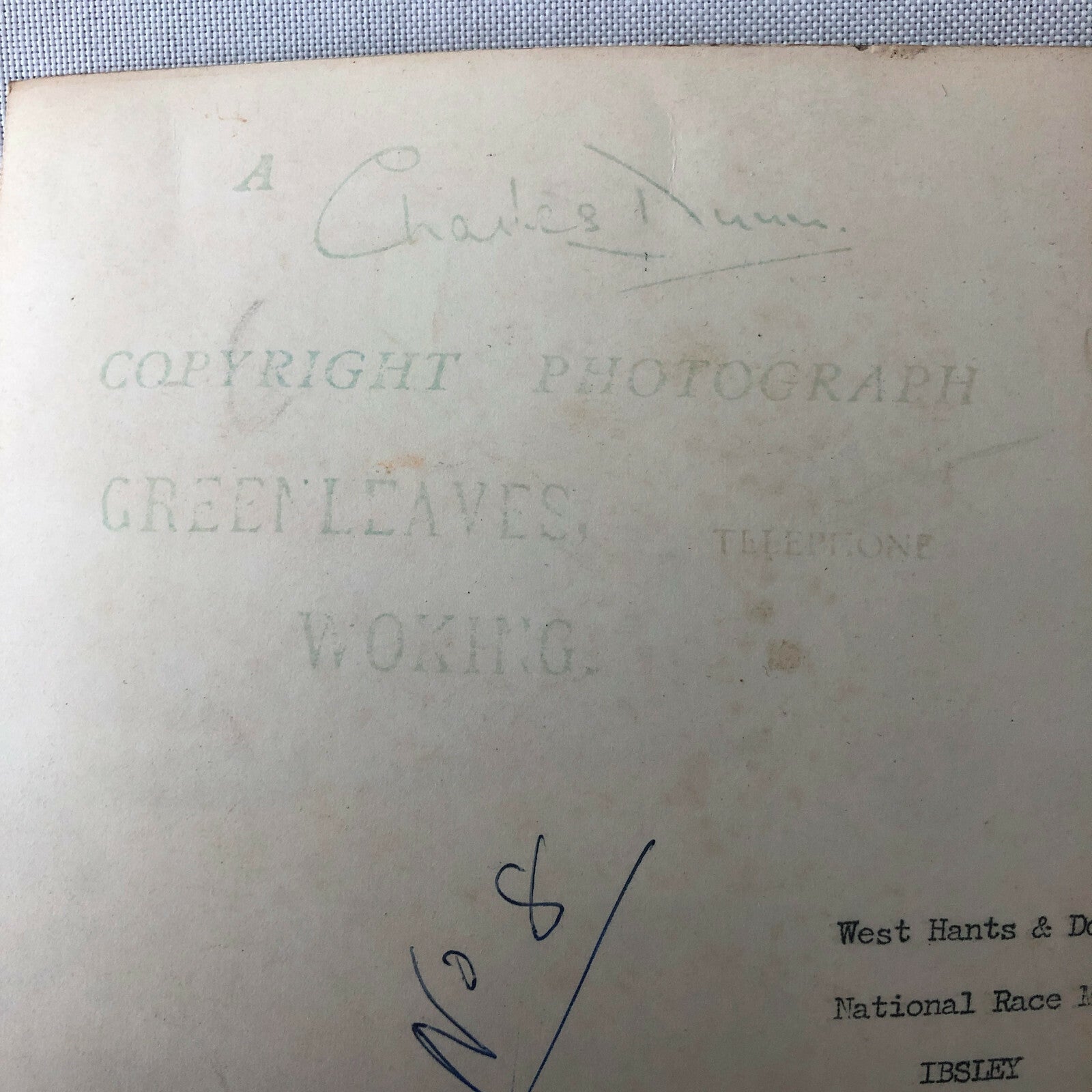 1955 John Green Lister Bristol Ibsley Racing Car Photo Photograph Image 