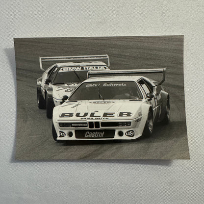 BMW M1 Racing Car Series Photo Photograph
