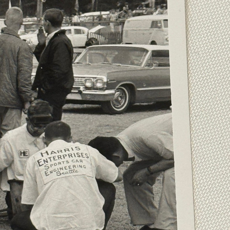 Vintage Racing Photograph Troutman Barnes Special Car Motorsport Modern Print