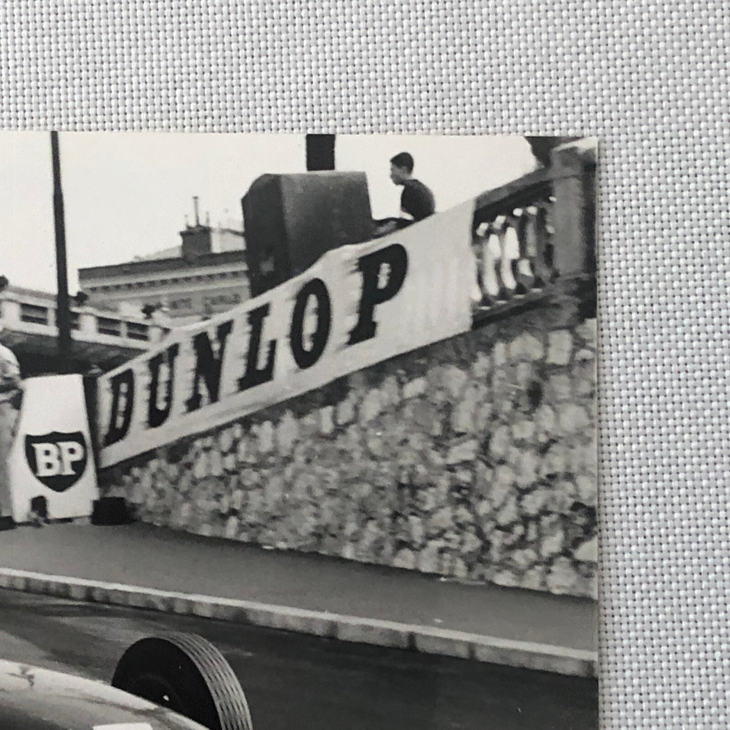 Vintage Racing Photo Photograph Richie Ginther BRM Car Monaco